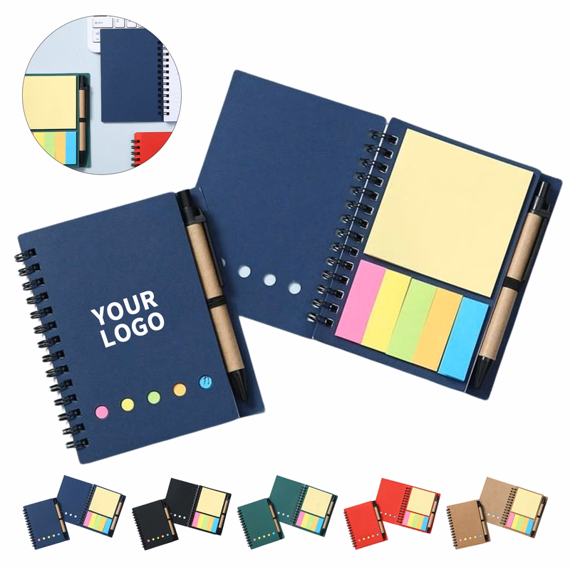 Kraft Paper Cover Spiral Steno Pocket Notebook