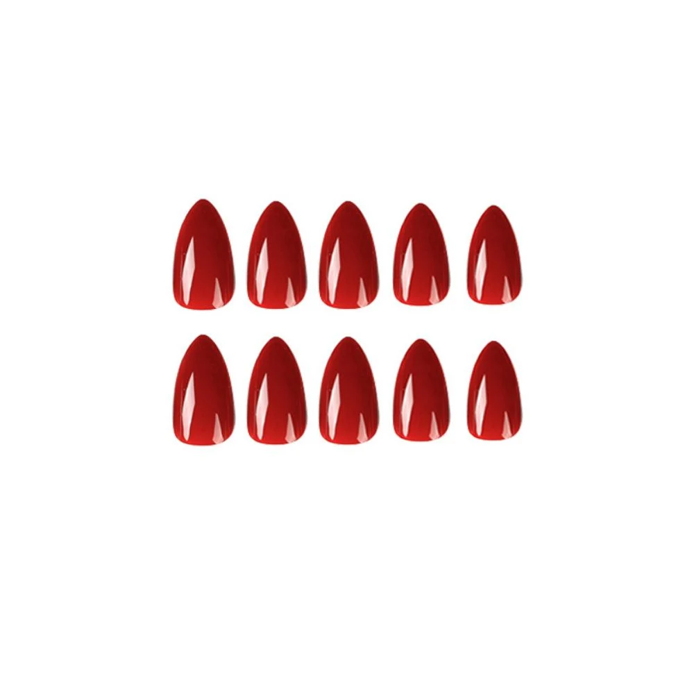 Solid color 24 pcs Press on Nails 1