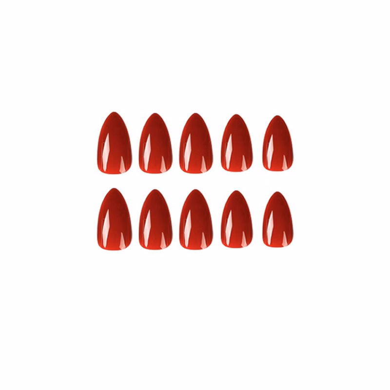 Solid color 24 pcs Press on Nails