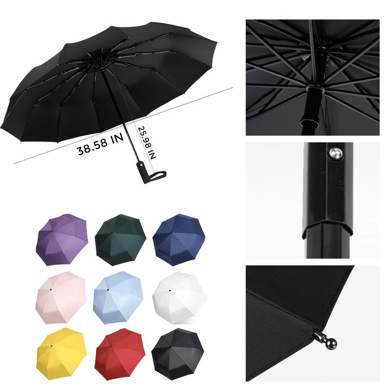MOQ 10 PCS Durable Folding Umbrella