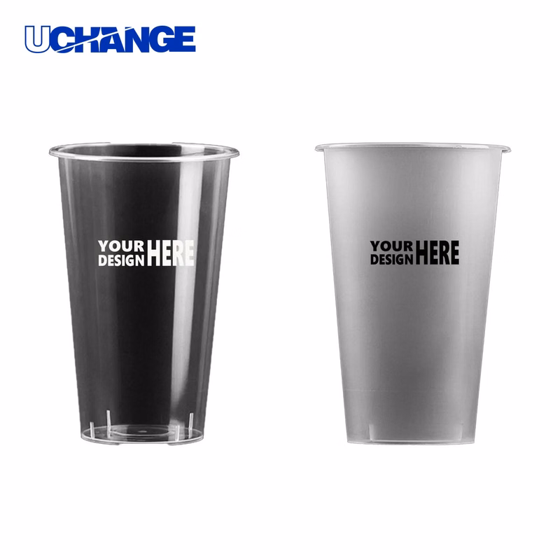 16.2 oz Clear Injection Molded Plastic Cup Drinkware