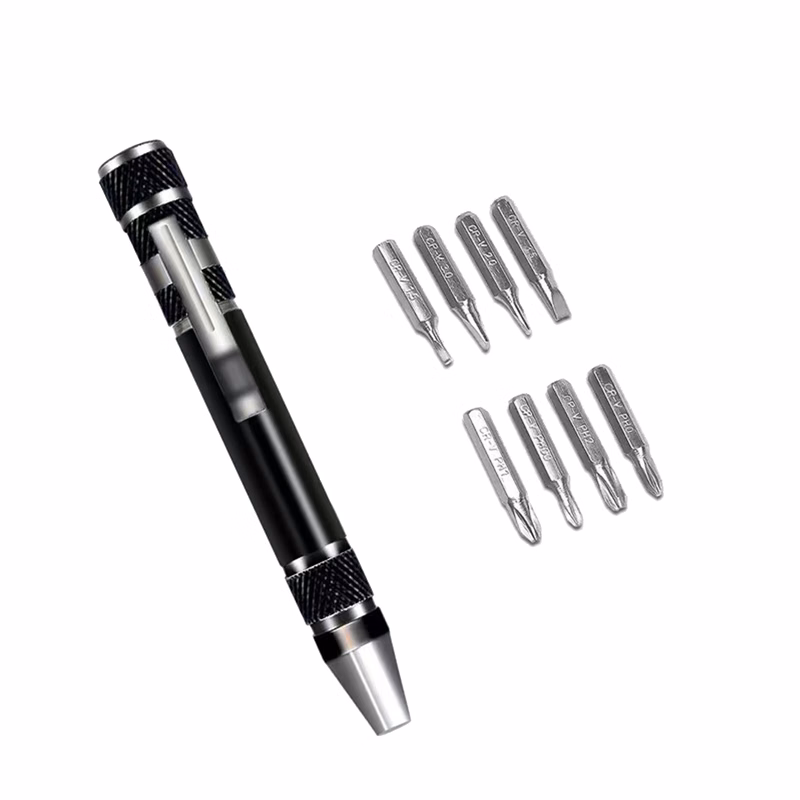 8" 1 Aluminum Pen Style Tool Kit