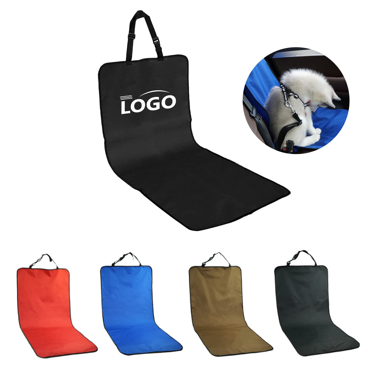 Oxford Fabric Car Seat Cover Mat for Pets 1