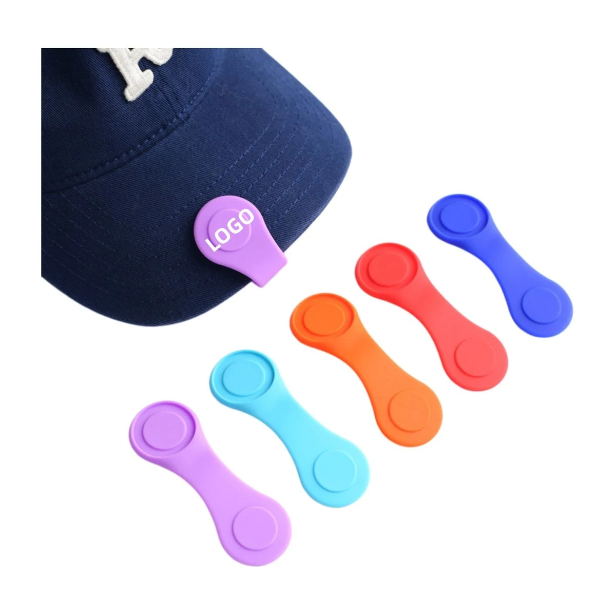 Golf Silicone Cap Clip 1