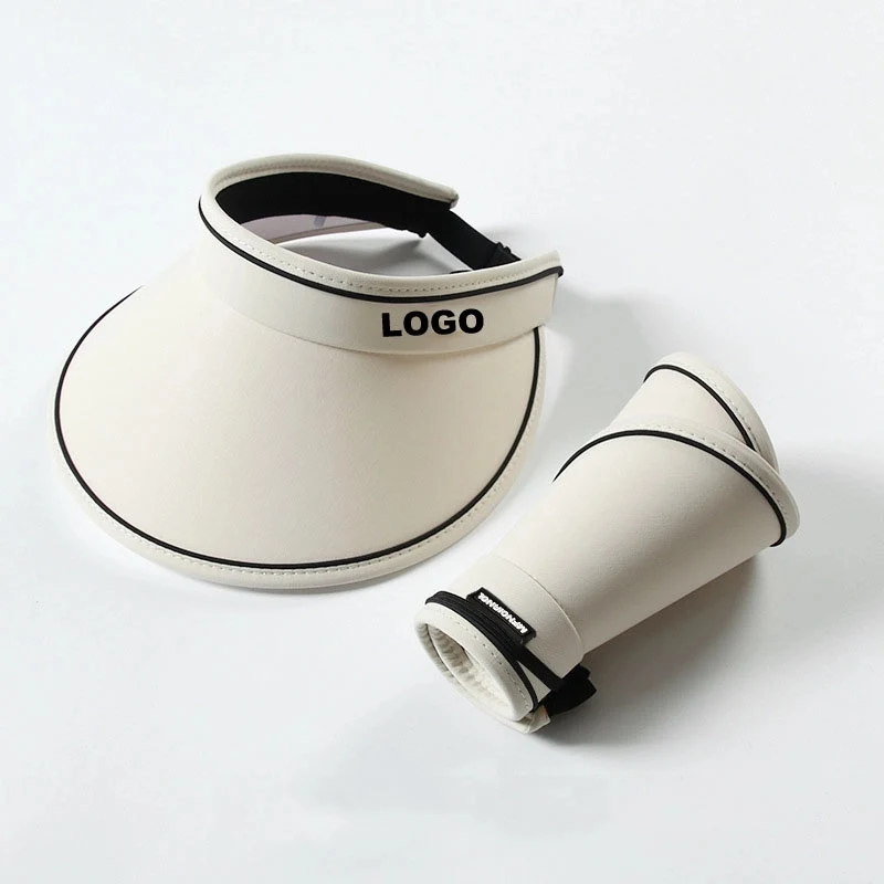 Custom Sun Visor Hat Wide Brim 1