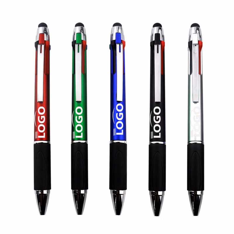 Multi Ink Stylus Ballpoint Pen