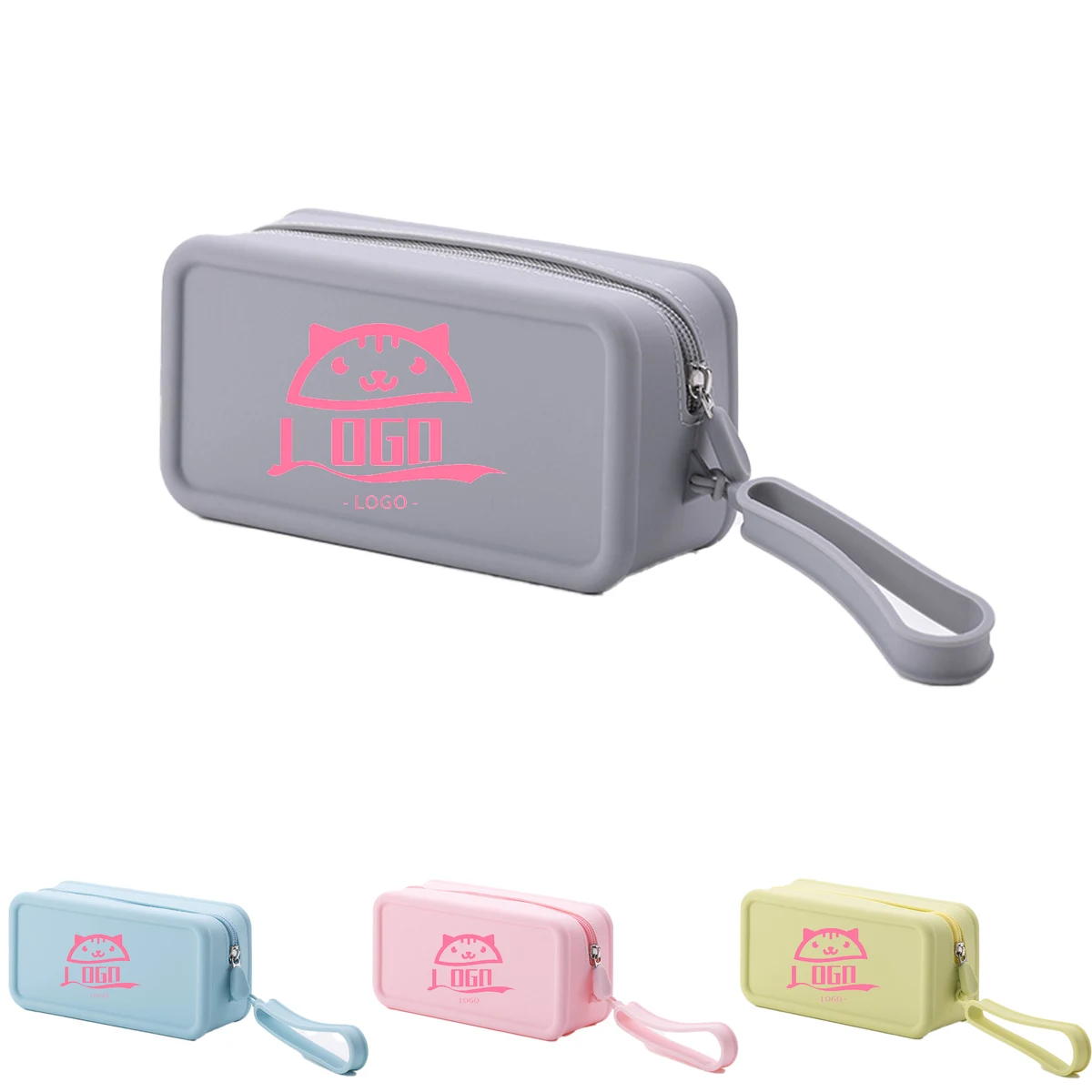 Large square silicone waterproof storage bag 1