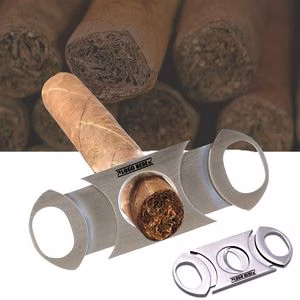 Cigar Cutter With Double Sharp Blades