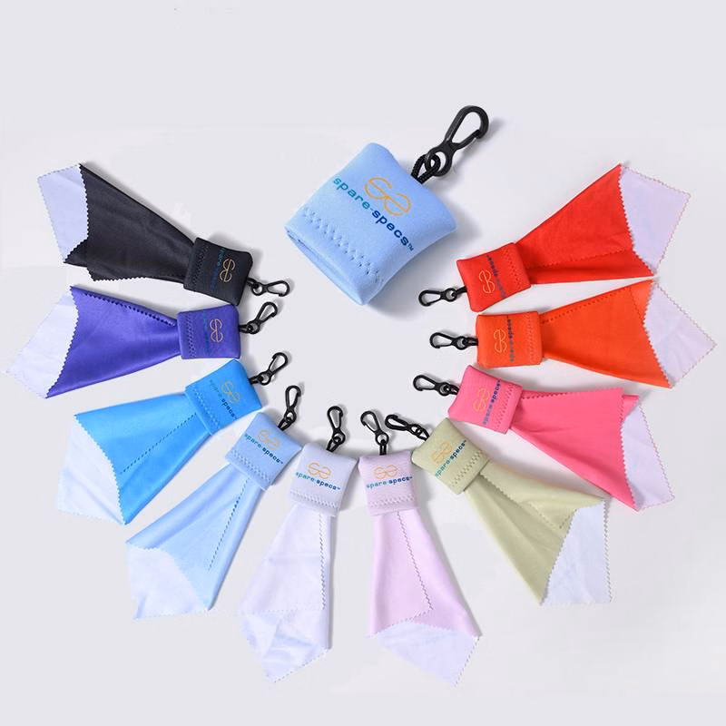 Microfiber Cleaning Pouch W/ Hook