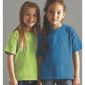 Screen Printed G2000B 100% Cotton Colored Youth T-shirt 1