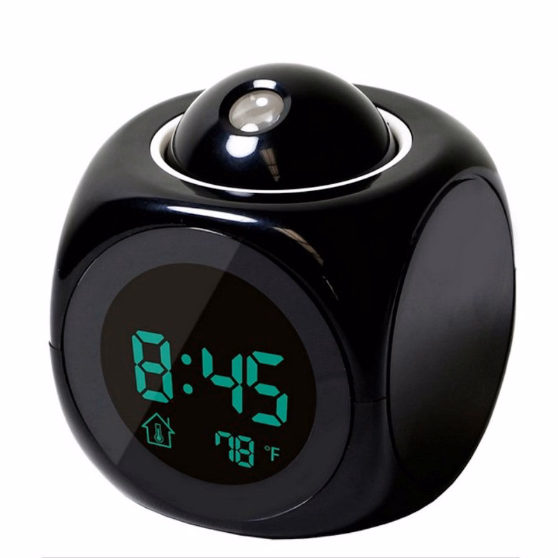LED Projector Desk Clock