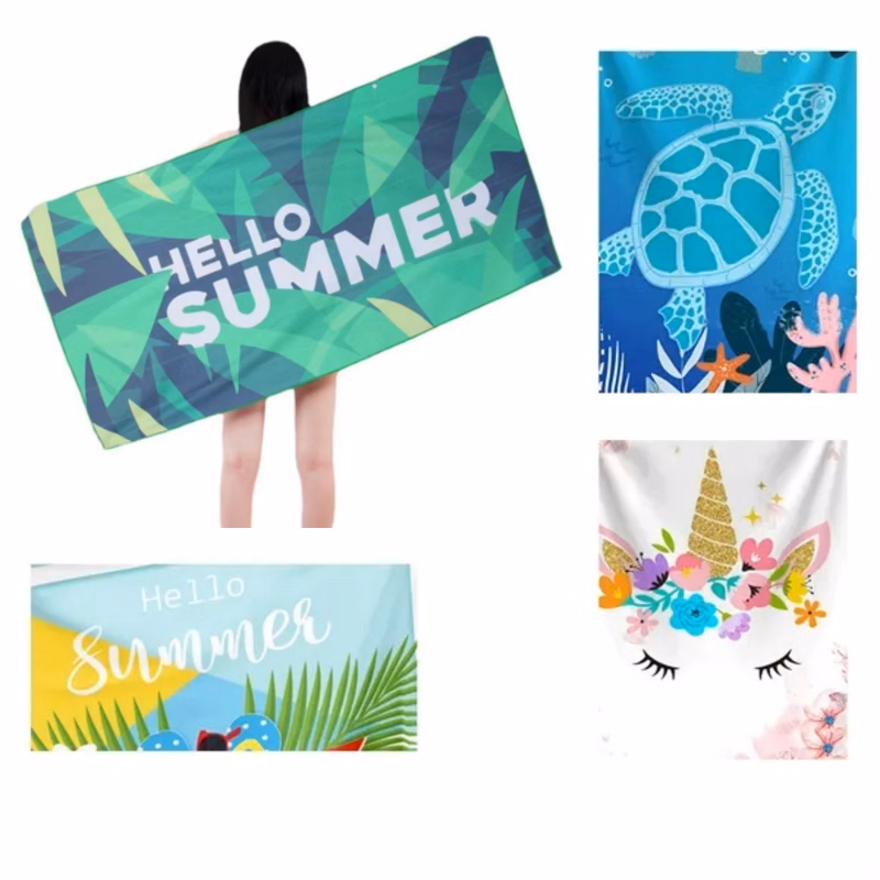 MOQ 50 Custom Beach Towel