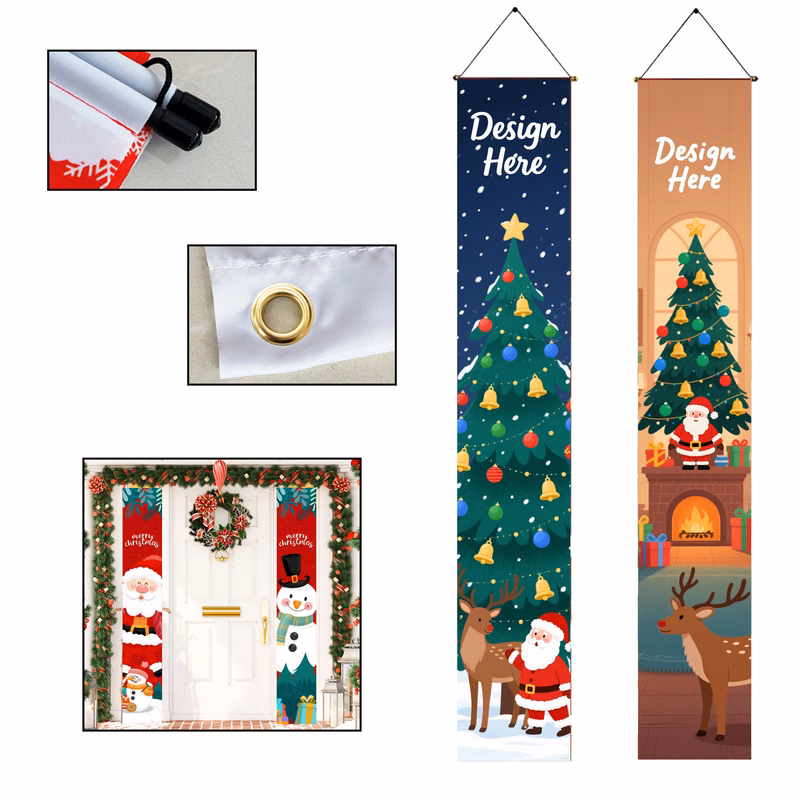 Waterproof Outdoor Christmas Porch Sign