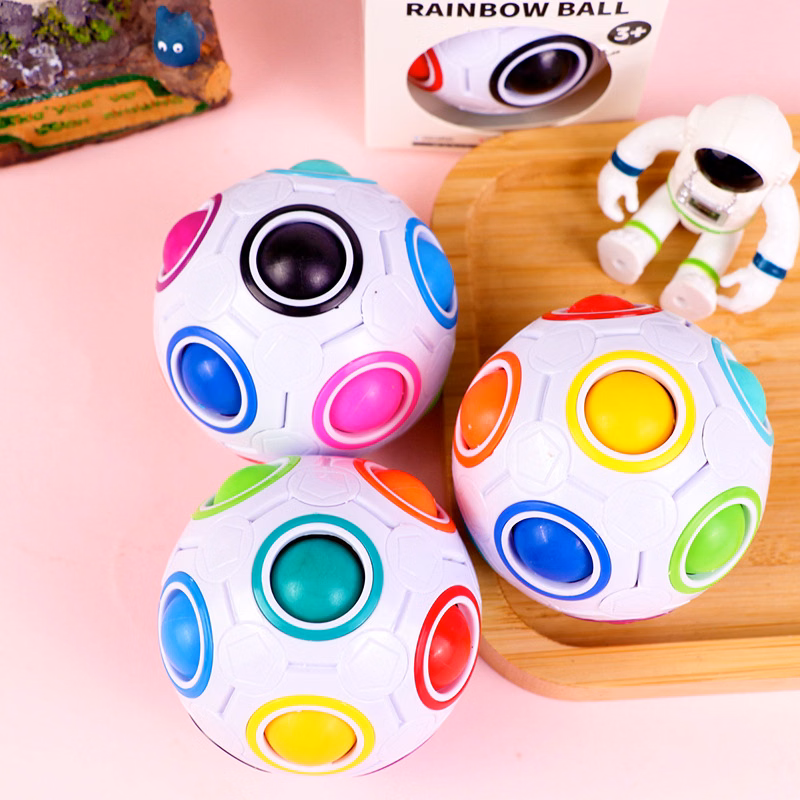 Magic Rainbow Puzzle Ball