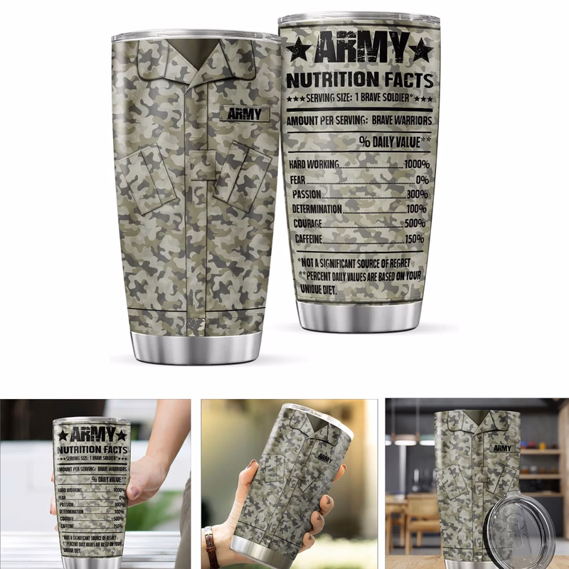20 Oz Marine Veteran Cup