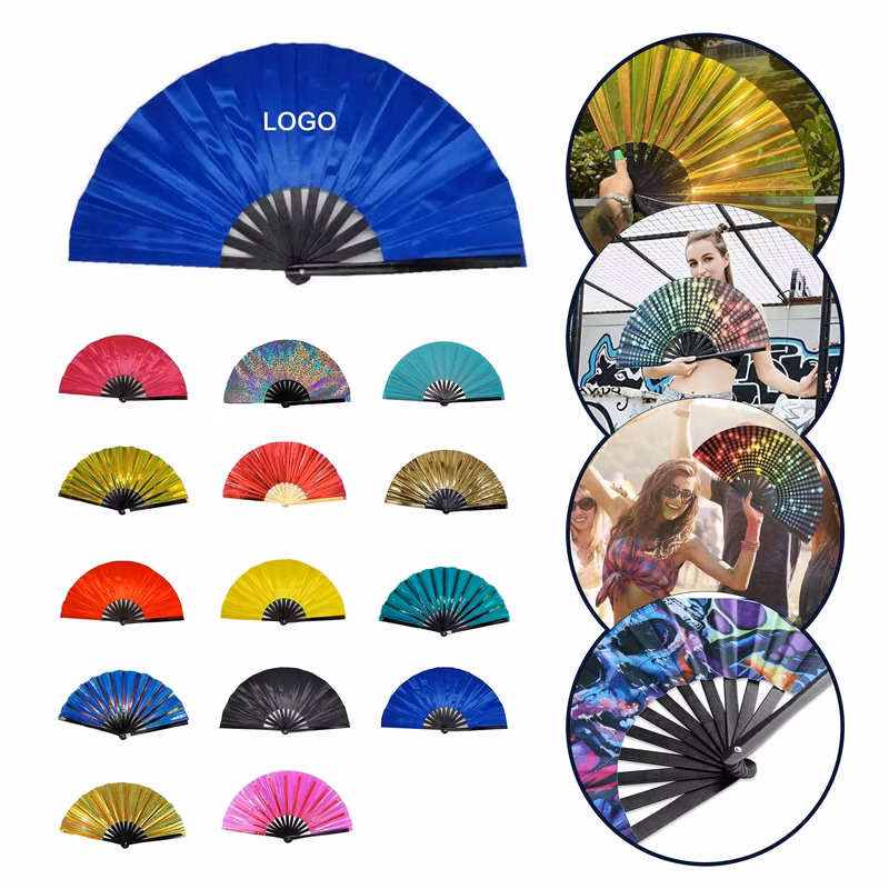 PVC Fan with Customizable Pictures