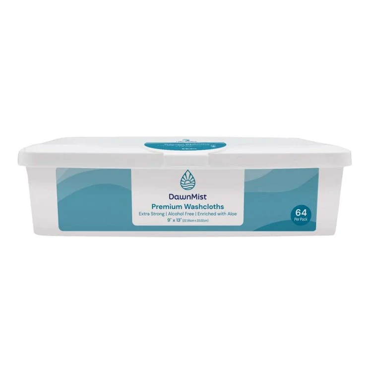 Adult Premium Wet Wipes 64 per Pack - 9" x 13" 1