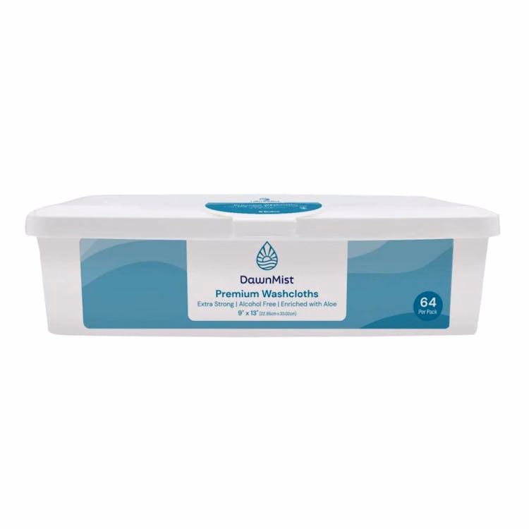 Adult Premium Wet Wipes 64 per Pack - 9" x 13"