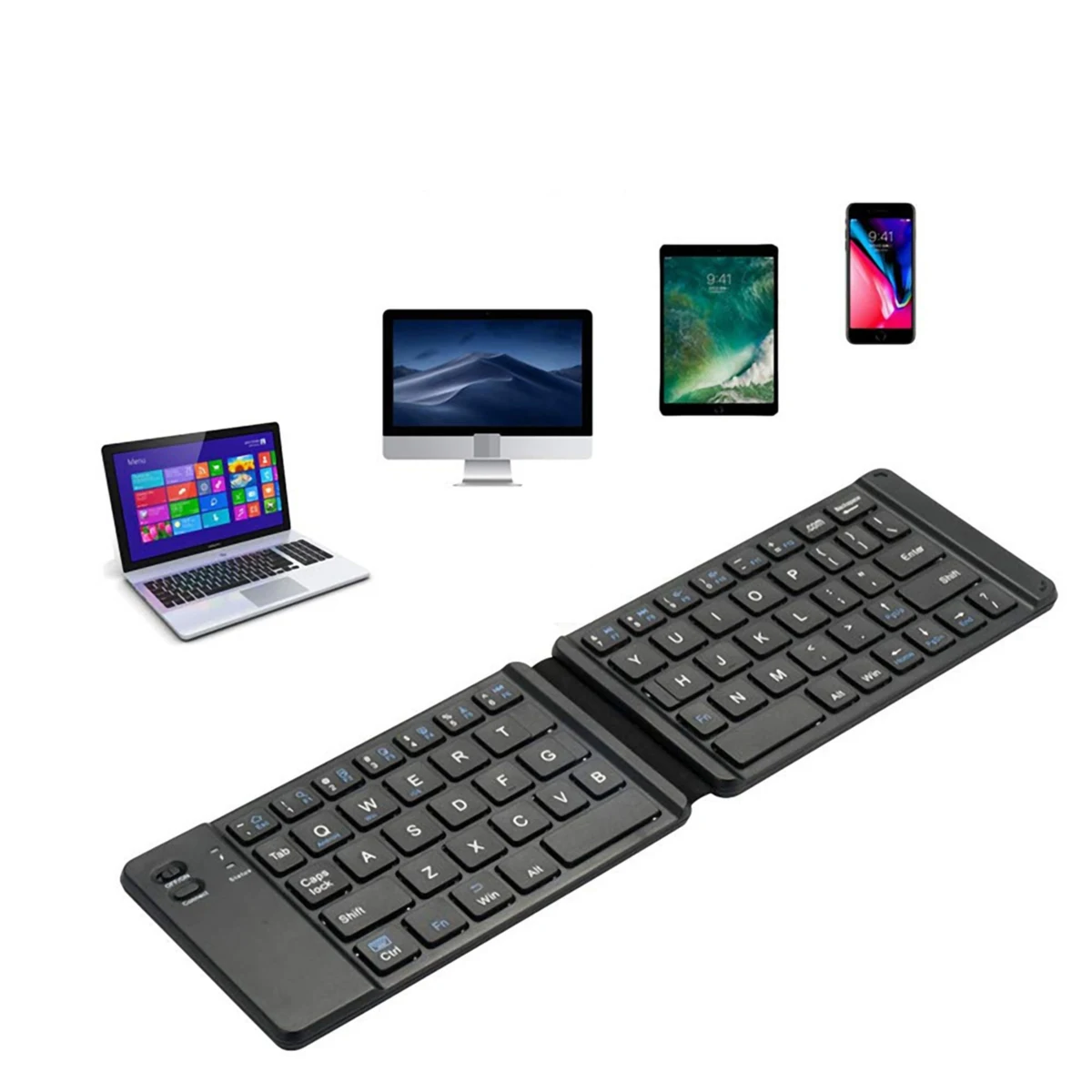 Wireless Bluetooth Foldable Keyboard 1
