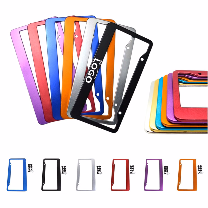 Full Color Aluminum License Plate Frames