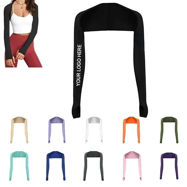Cooling Shawl Arm/Shoulder Sleeve Covered 1