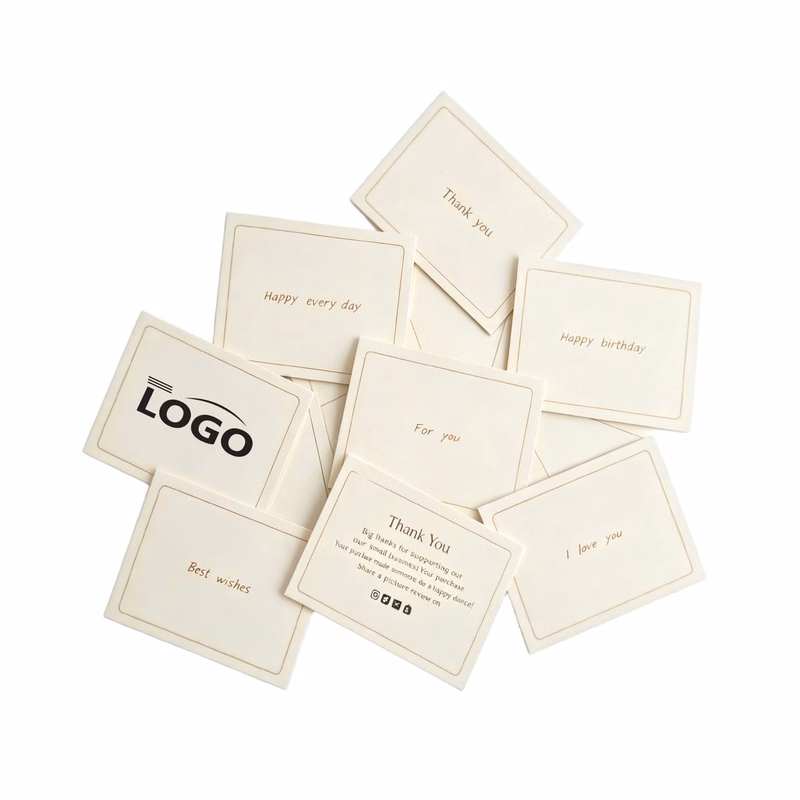 Tailored Extra-Thick Cardstock Retail Package Insert