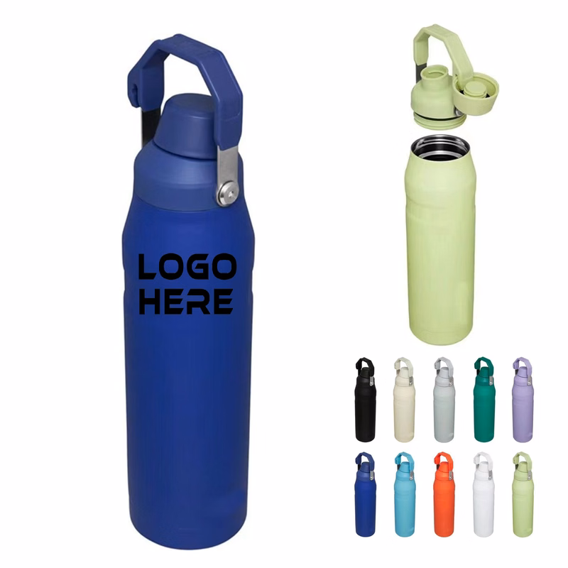24oz Stainless Steel Sport Bottle With Handle