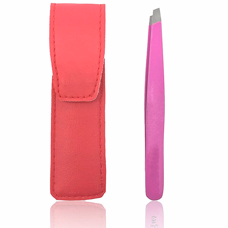 Tweezers with Protective Pouch