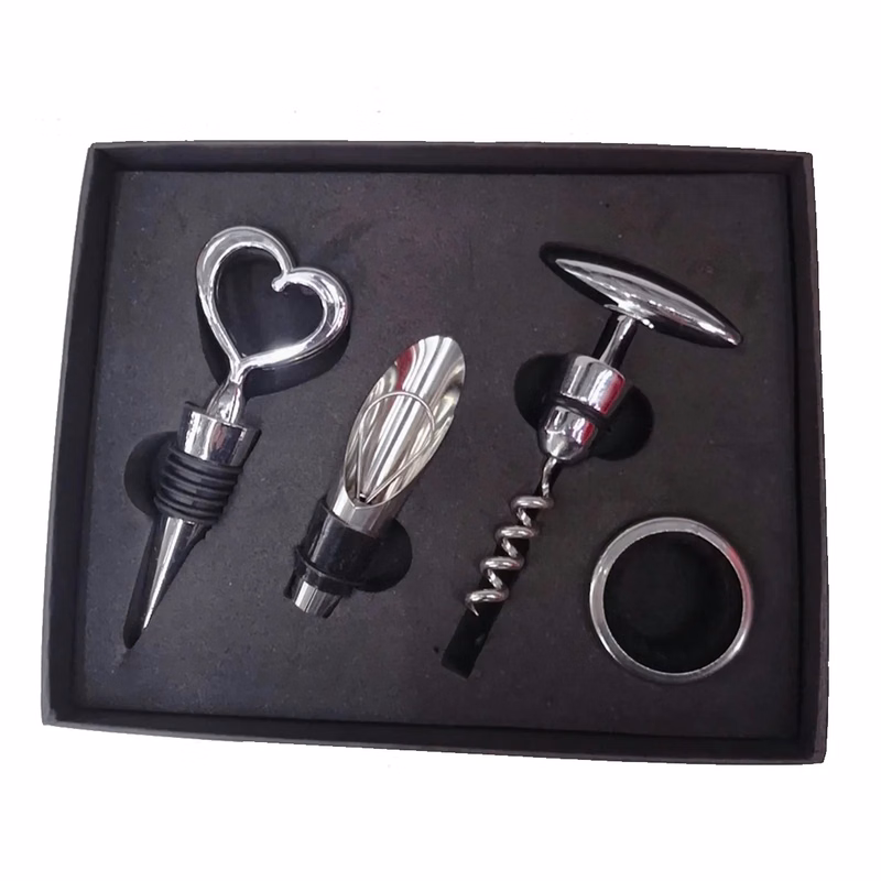 4 in 1 corkscrew Wine bottle Opener Set
