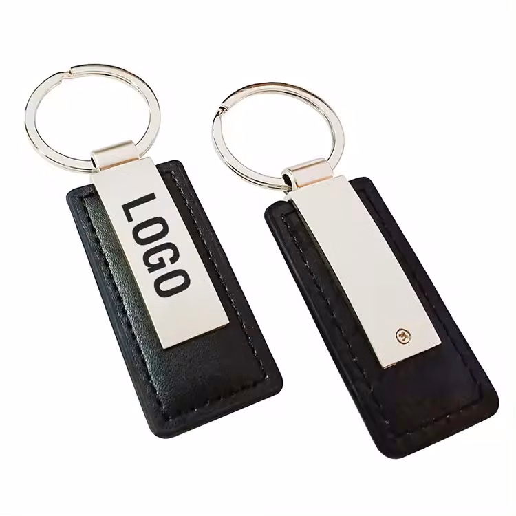 PU and Metal Keychain