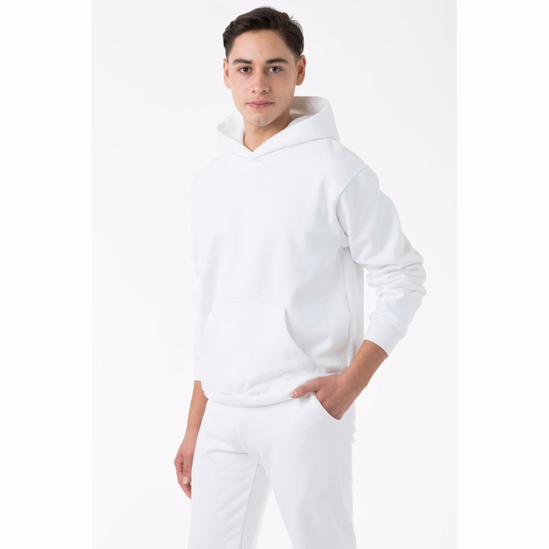 14 OZ GARMENT DYE HEAVY FLEECE HOODED PULLOVER