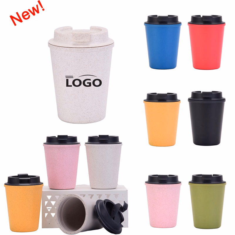 12oz Plastic Double Wall Coffee Cup