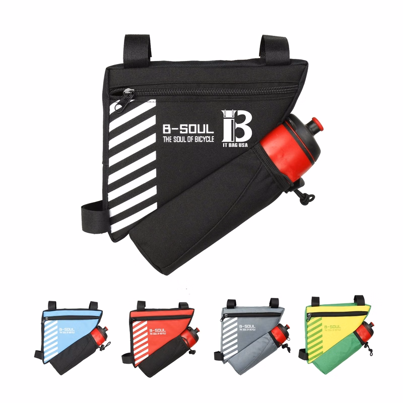 Bike  Bag  Tube  Bicycle Saddle  With Water Bottle Holder