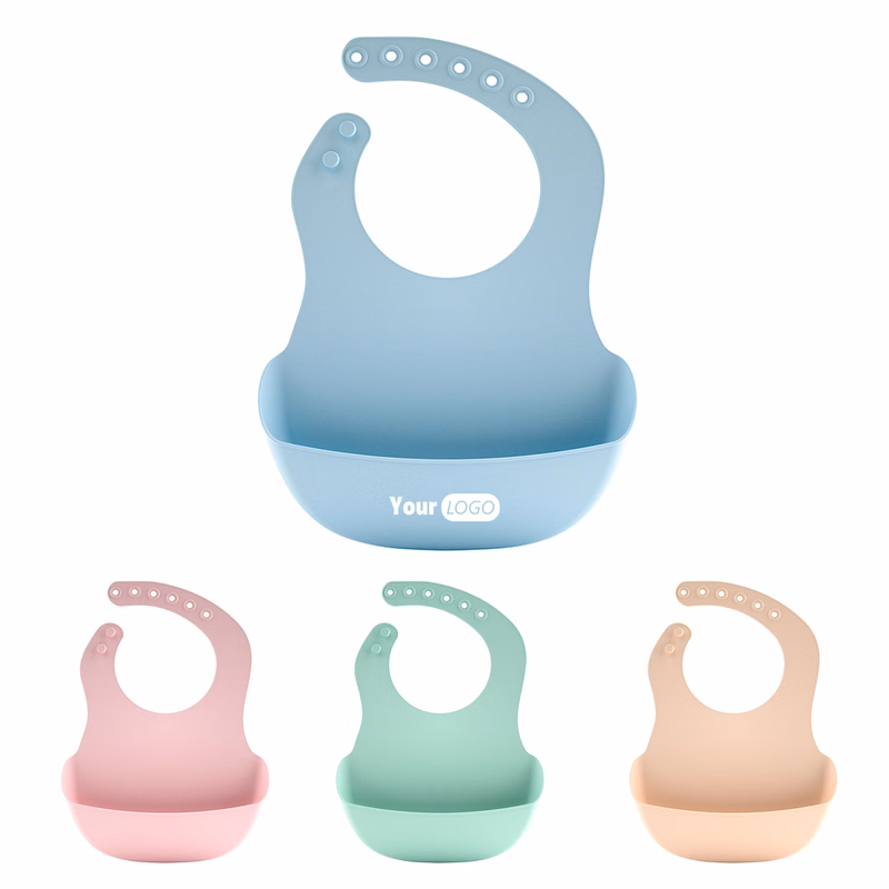 Silicone Baby Saliva Bib