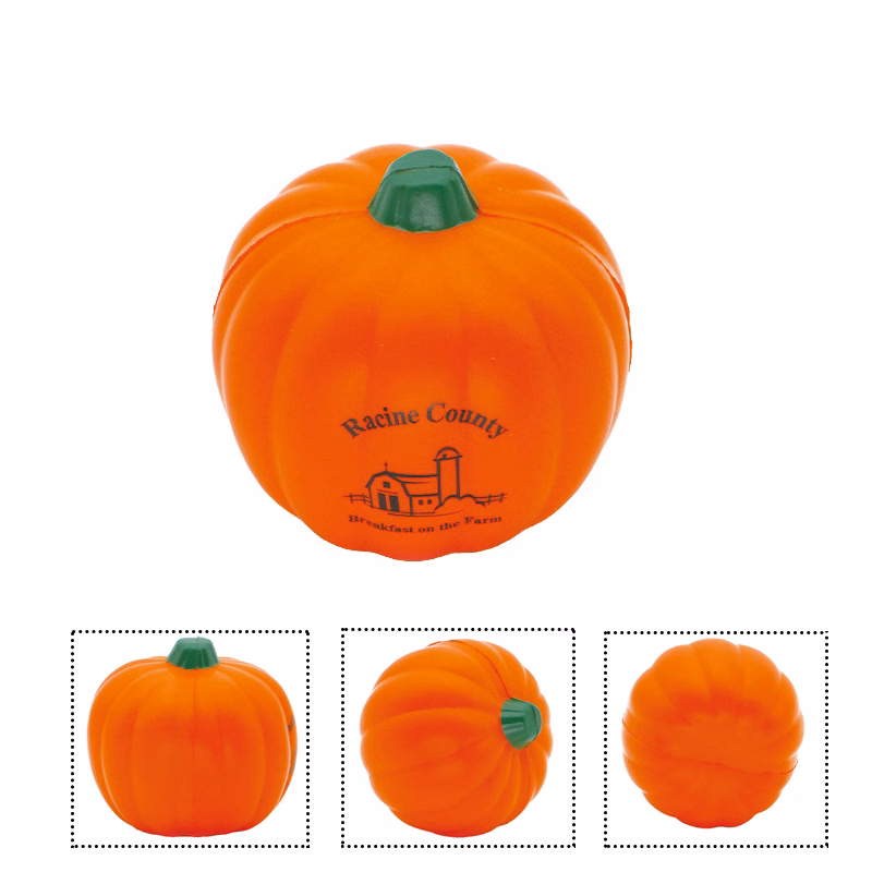 Promotional Gift Simulation Pumpkin Stress Relief Ball