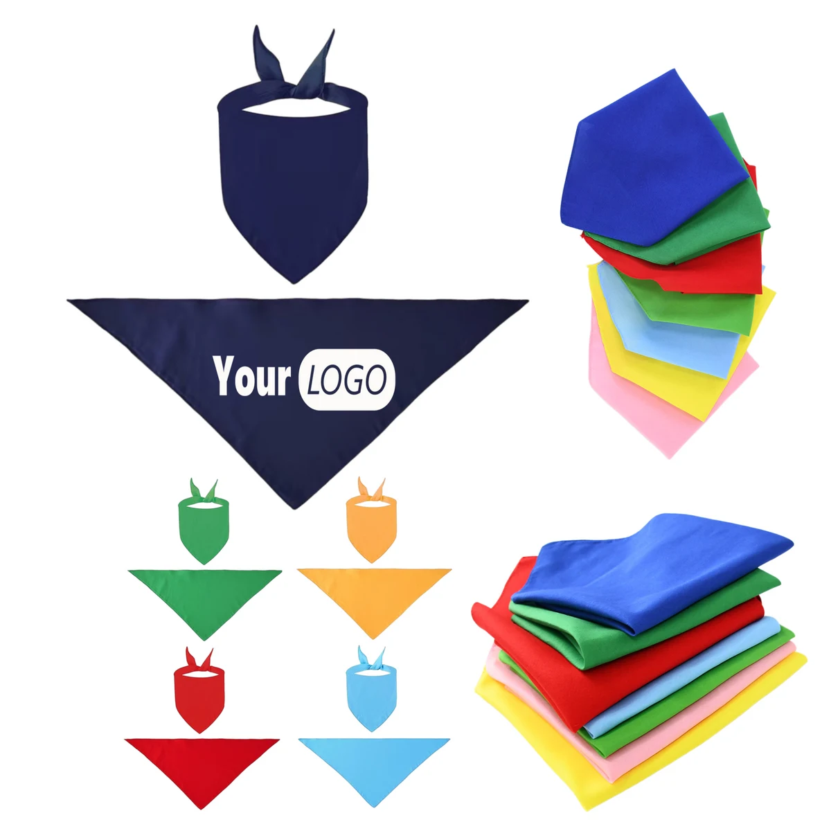 Custom M Size Pet Saliva Towel 1