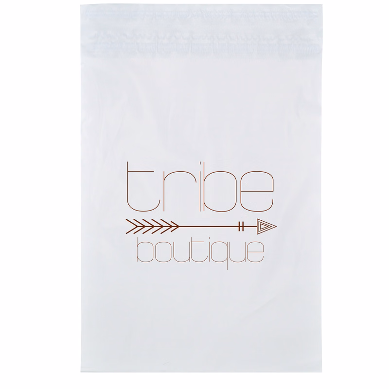 12" x 15.5" White Poly Mailer - 100% Recycled Content