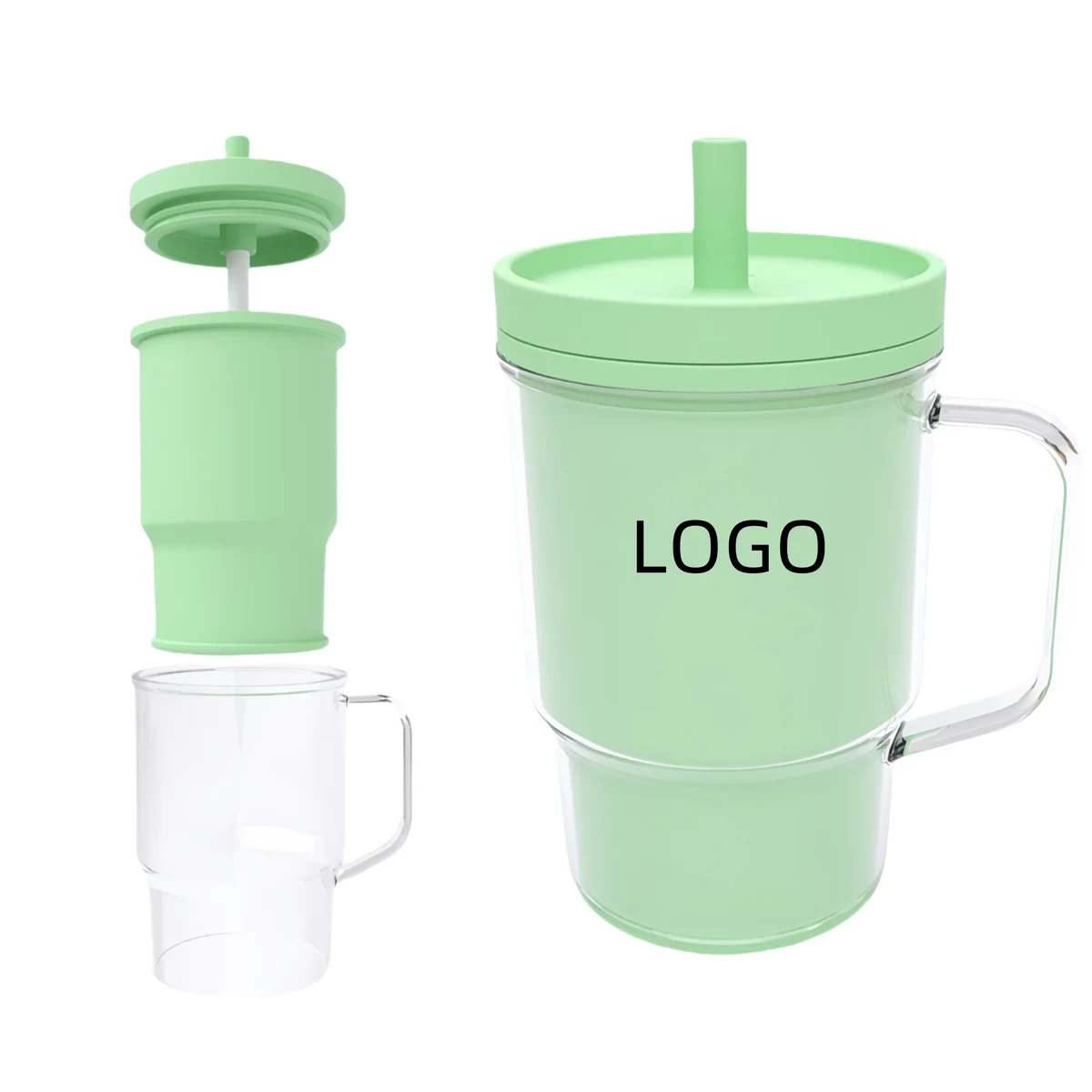 Multifunctional Silicone Insulated Water Cup 1