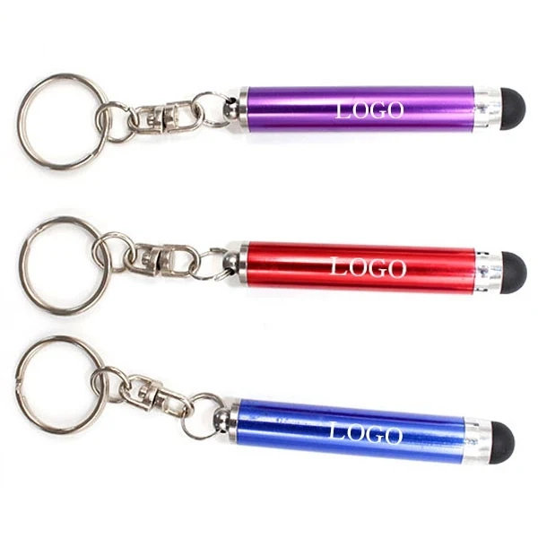 Mini Stylus Touch Pen With Keychain 1