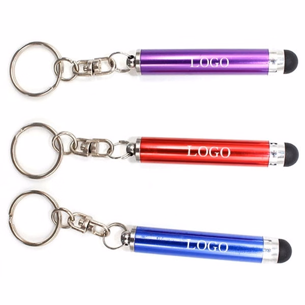 Mini Stylus Touch Pen With Keychain