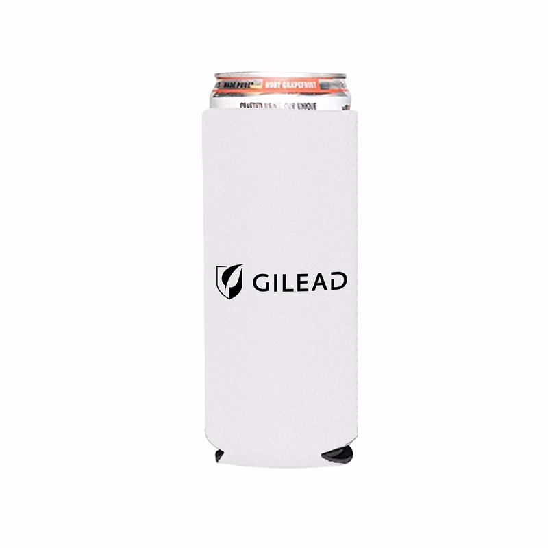 Slim Foam Silkscreened Can Cooler