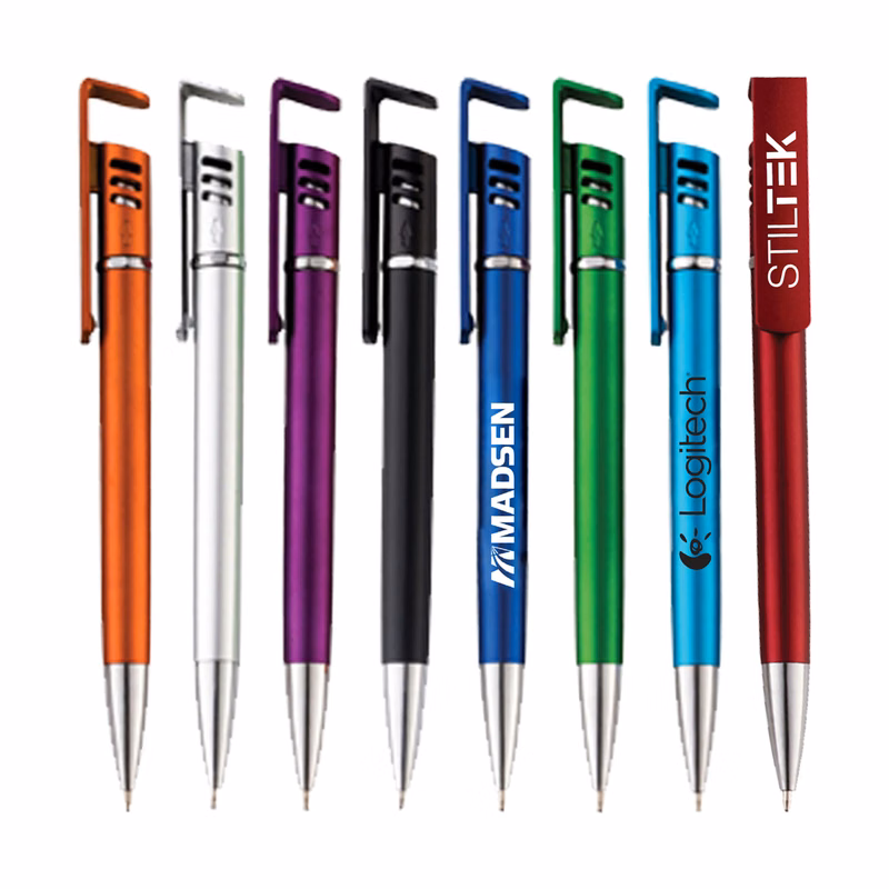Cell Phone Holder/Stylus Pen (Large Clip)