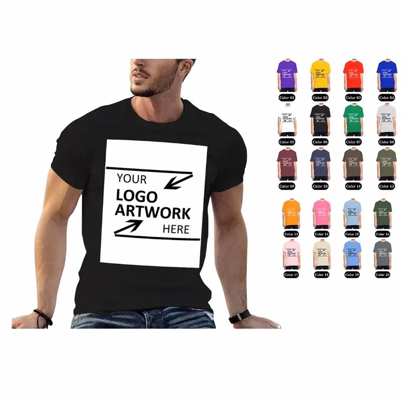 160 gsm Cotton T Shirt for Logo Printing