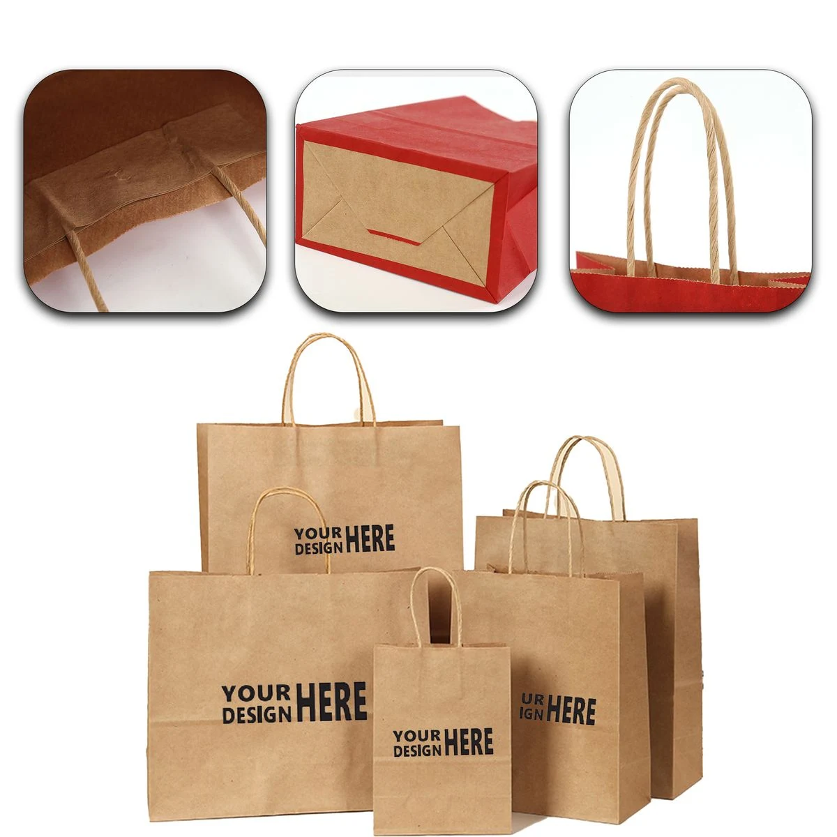 Eco-Friendly Promotional Paper Gift Bag for Retail Packaging 1