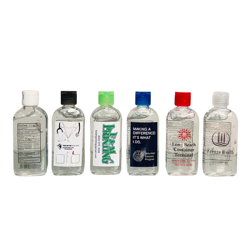 Hand Sanitizer Gel, 3.4 oz. - Printed 1