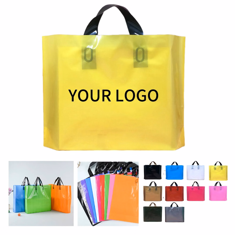 Transparent Plastic Tote for Daily Use