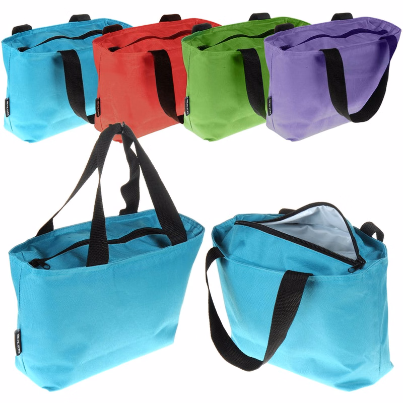 Insulated Tote Bags - 11.5" x 7" Assorted