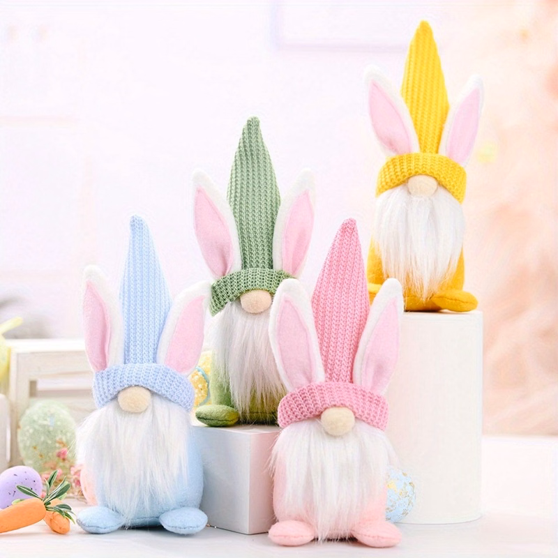 Easter Bunny Gnome Plush Dolls - Home Decor
