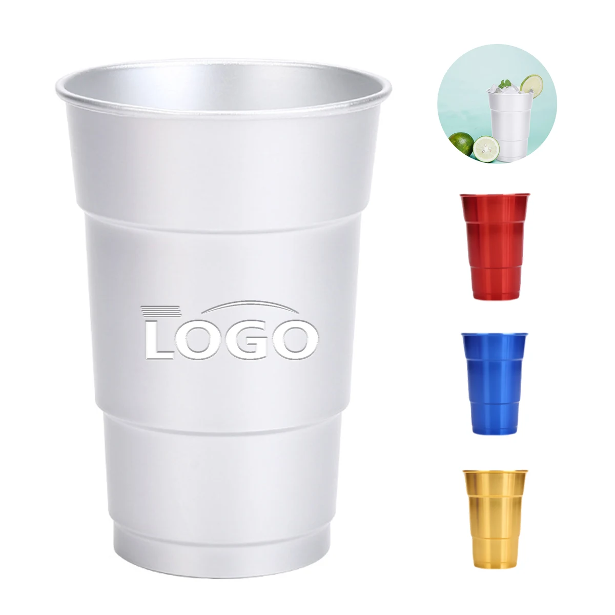 Personalized Aluminum Camping Cup for Outdoors 1
