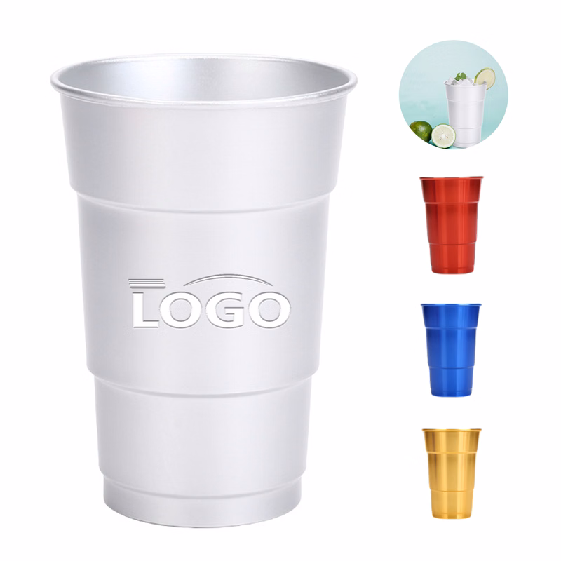 Personalized Aluminum Camping Cup for Outdoors